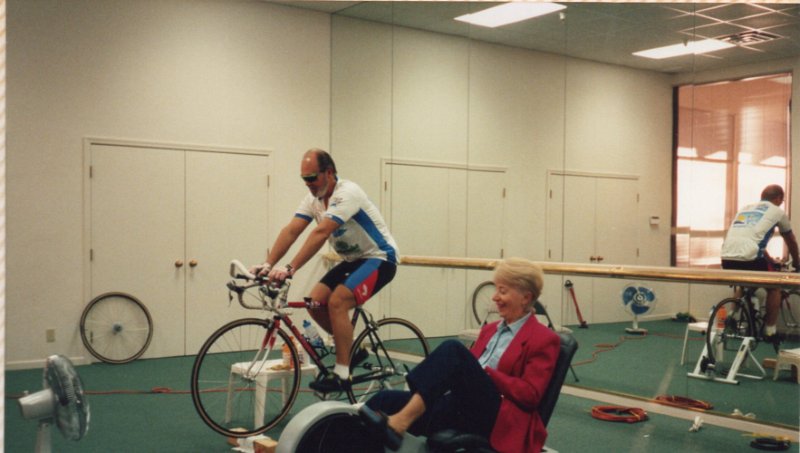 Ride - Dec 1993 - 24 Hour Endurance for Angel Tree - 4 - Jim, Pat Chase